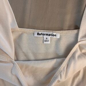 Reformation Clarke knit top